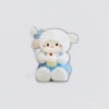 Happy Little Zebra simulation doll, plush toy, sheep-shaped doll, Tricolor cat, stuffed cat backpack Item Picture